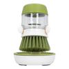 Automatically Add Liquid Dishwashing Brush Non Oily Cleaning Brush Kitchen Cleaning Tool(Green )