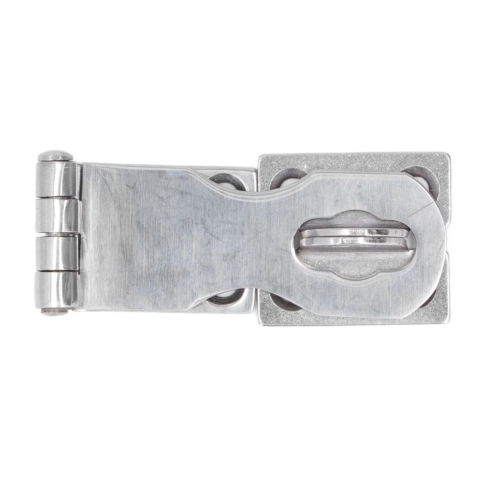 316 Stainless Steel Marine Grade Door Hasp Swivel 75x30mm Safety Hasp with Screws Hasp Latch Lock