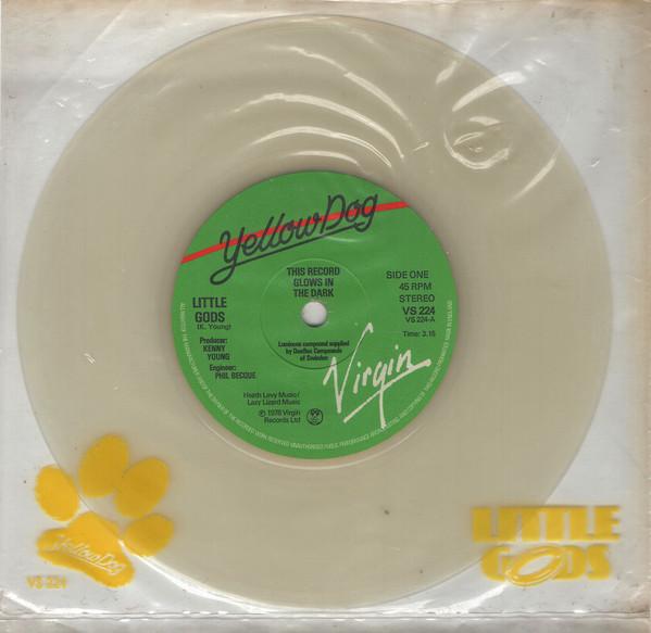 7inch Record YELLOW DOG - Little Gods VS224 Virgin 1978 UK Pop Used