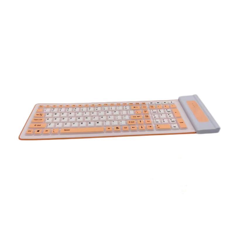 OLOEY 2.4G Wireless Waterproof Silicone Keyboard