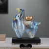 Colorful Prosperity Horse Figurine: Elegant Decor for Office, Living Room, or Hallway - Ideal Housewarming or Opening Gift