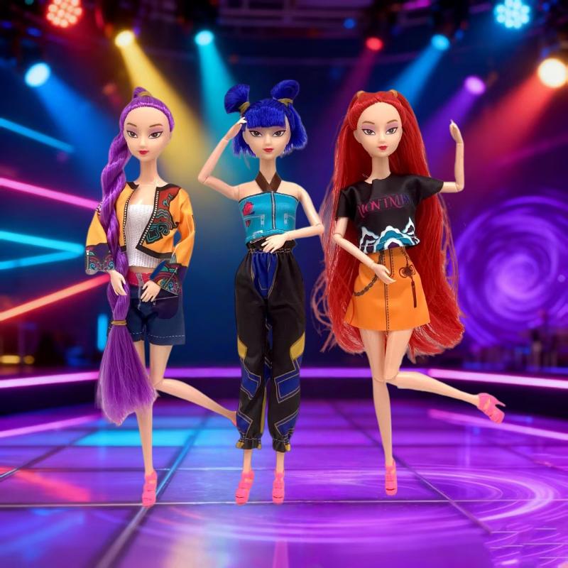 Kpop Łowcy Demonów Figurka Akcji Zabawka Derpys Tygrys Rumi Mira Zoey Sussy Figurka Lalka Dla Fanów Prezenty Świąteczne