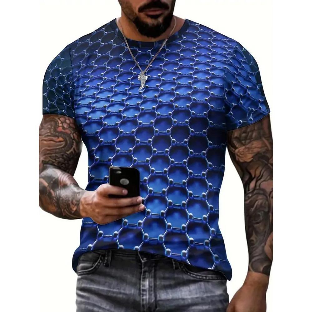 

Мужская футболка, джинсовый узор с лошадью для верховой езды, удобная посадка 6XL