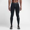 Nike Pro Warm Buchstabenprint Colorblock Slim Fit Sporthose Herren Unterteile Schwarz 725039-010