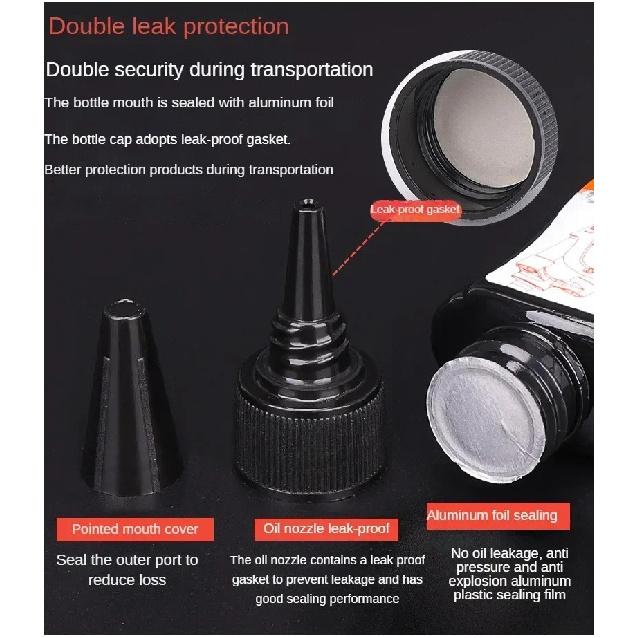 60ML Mountain Bike Front Fork Shock Absorber Oil Front And Rear Shock Absorber Silicone Oil Lubricating Oil Maintenance