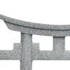 Japan Torii Gate Shrine Model Figurine Landscape Ornament for Potted Plant