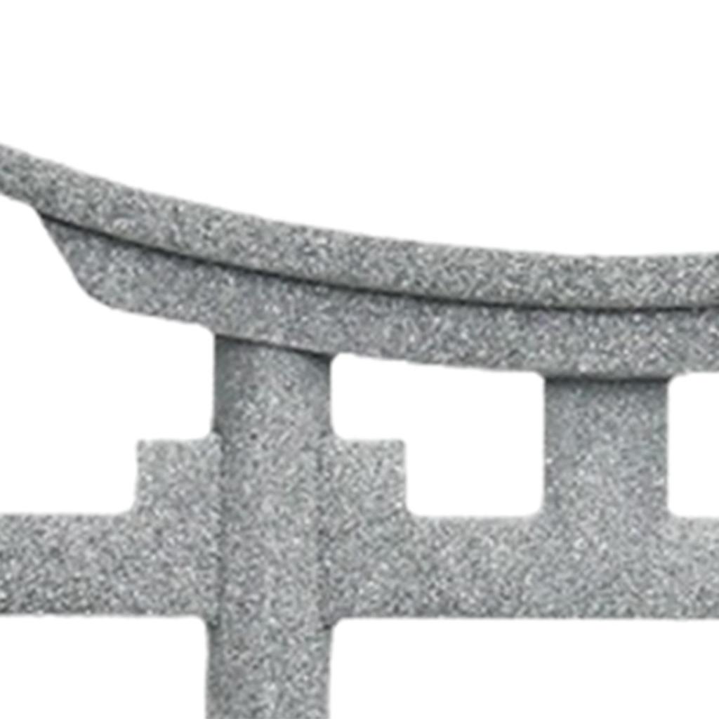 Japan Torii Gate Shrine Model Figurine Landscape Ornament for Potted Plant