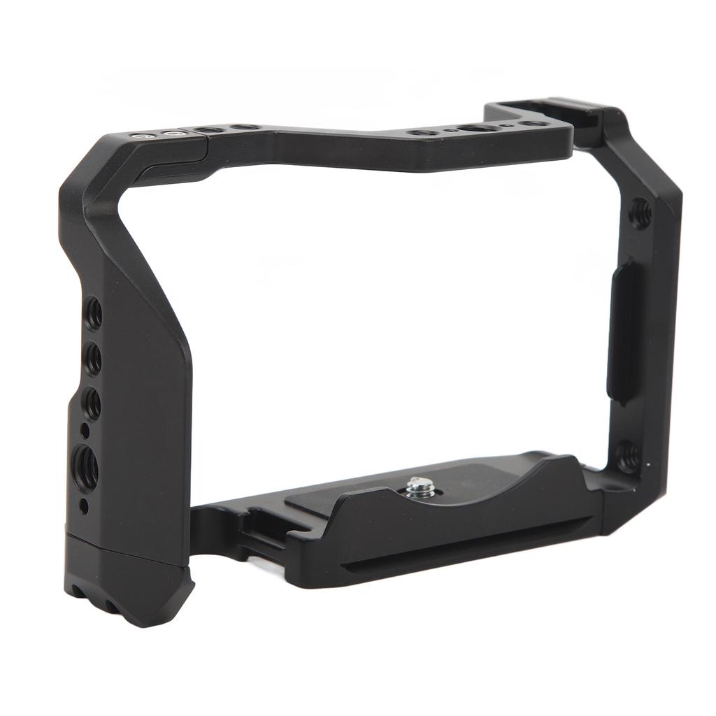 Camera Cage Aluminum 14inch Screw Hole 38inch Threaded Hole Cold Shoe Port for Arca 38MM Slide