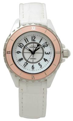 Ceramic Watch T9925TP White [Technos] Women's