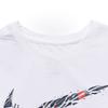 Nike Dri-Fit Big Swoosh Basketball Crew Neck T-Shirt Men Tops White BQ3658-100
