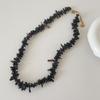 Bohemian Pozlacený PVD Nerezová Ocel Duhový Nepravidelný Korálový Řetízek Choker Náhrdelník Pro Ženy Sváteční Šperky