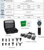 Adjustable Electric Massage Gun with Built-in Lithium Battery for Whole Body Fitness