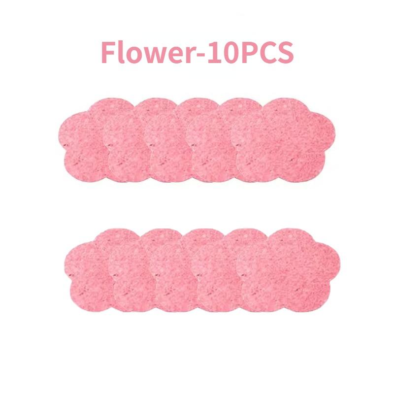 5/10/20PCS Facial Cleansing Sponge Pad Reusable Compression Water Absorption Pore Exfoliating Mask SPA Massage Makeup Removal