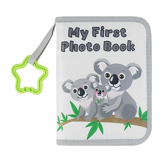 Baby Photo Album Promote Brain Development Create Lasting Memories Soft Cloth Photo Book for Newborns