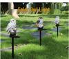 Solar-Powered Owl and Parrot Resin Stake Lights for Outdoor Garden Decoration