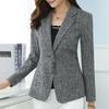 Dames vår- og høst langermet slim dressjakke Dames jobbkarriereklær