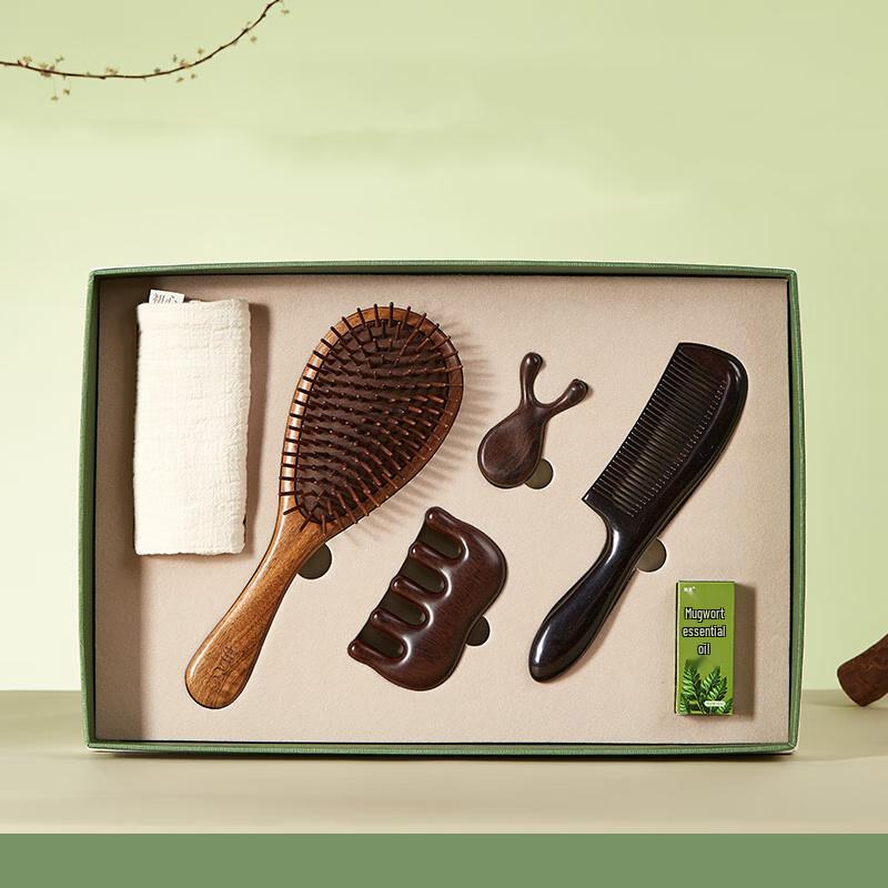 

Walnut Wood Health Comb Set