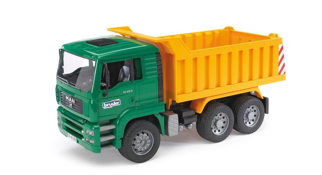 Man Tipper Truck Bruder 02765 Profi Series 1:16