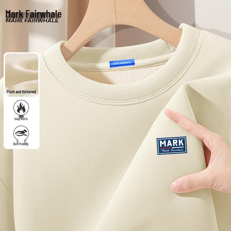 Mark Fairwhale Men's Heavyweight Fleece-Lined Pullover Sweatshirt