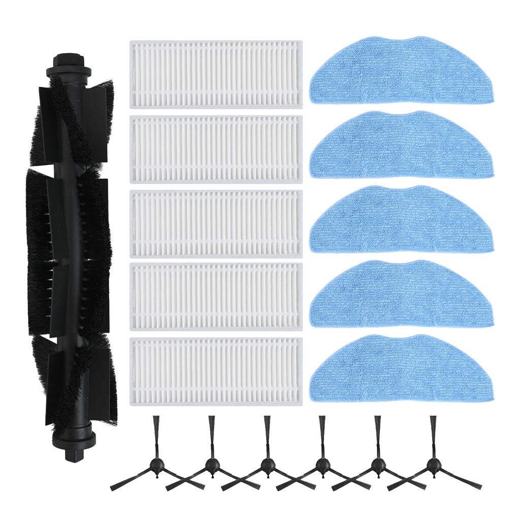 Pentru MEDION X10 SW Kit de Înlocuire Perie Principală Filtru Lavetă Mop Perie Laterală Piese Accesorii Aspirator Set de 11 buc Sau 17 buc