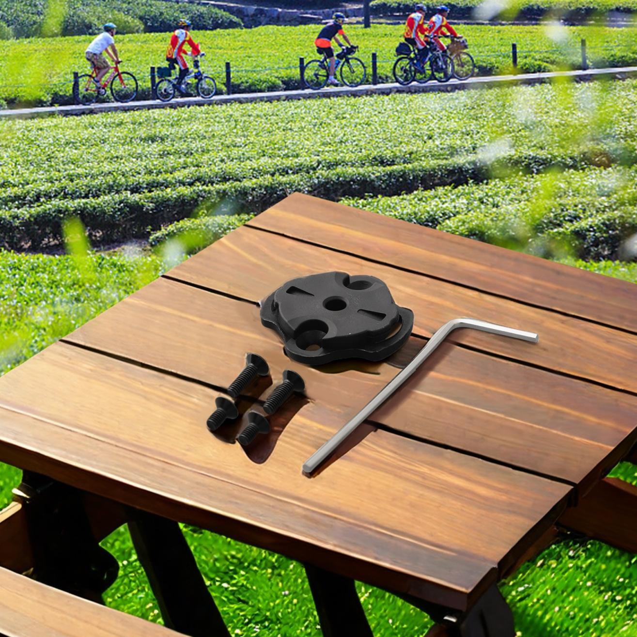

Plastic Steel Bracket Adapter 20g Adapter Bicycle Bike Black