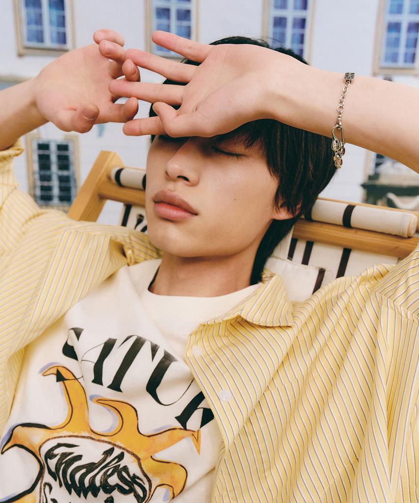 Seteo Sun Retro Graphic Short Sleeve T-Shirt Retro Ivory
