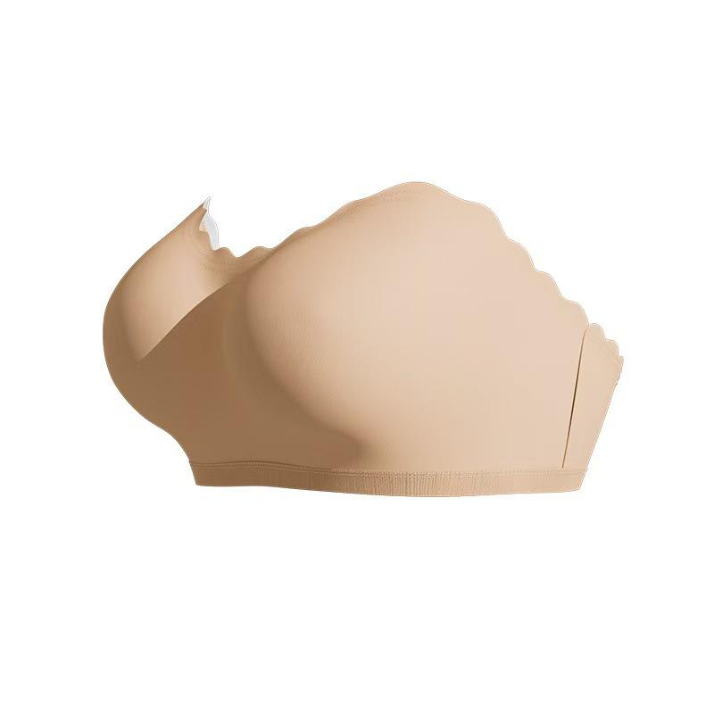 European and American Non-slip Front Buckle Strapless Invisible Bra with Beautiful Back Design