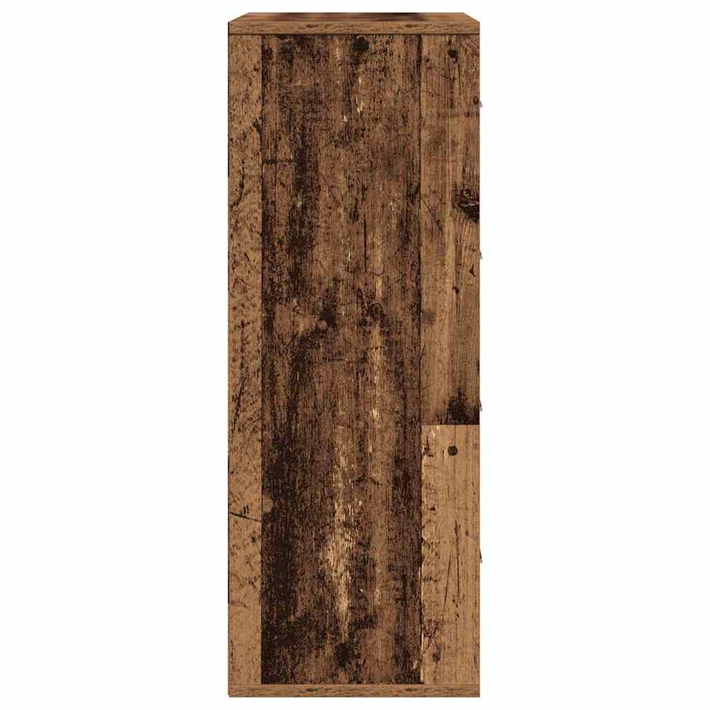 Sideboard Reclaimed Wood 60 X 31 X 84 Cm Engineered Wood