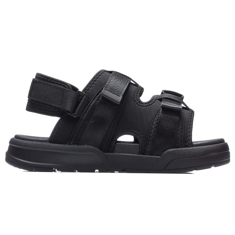 New LiNing Coca Beach Sandals Men's Black AGLR019-1