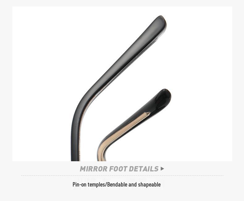 8305 High-End Polarized Magnetic Clip-on Sunglasses with Metal Round Frame and Acetate Temples.