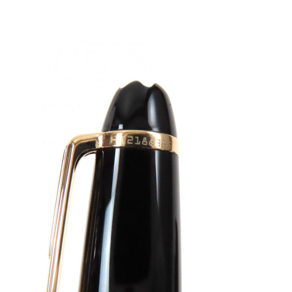 Excellent MONTBLANC Ballpoint pen Meisterstck Classic Black gold mens Used