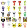 50-Pack Waterproof Cartoon Music Rhythm Stickers for Phones & Notebooks