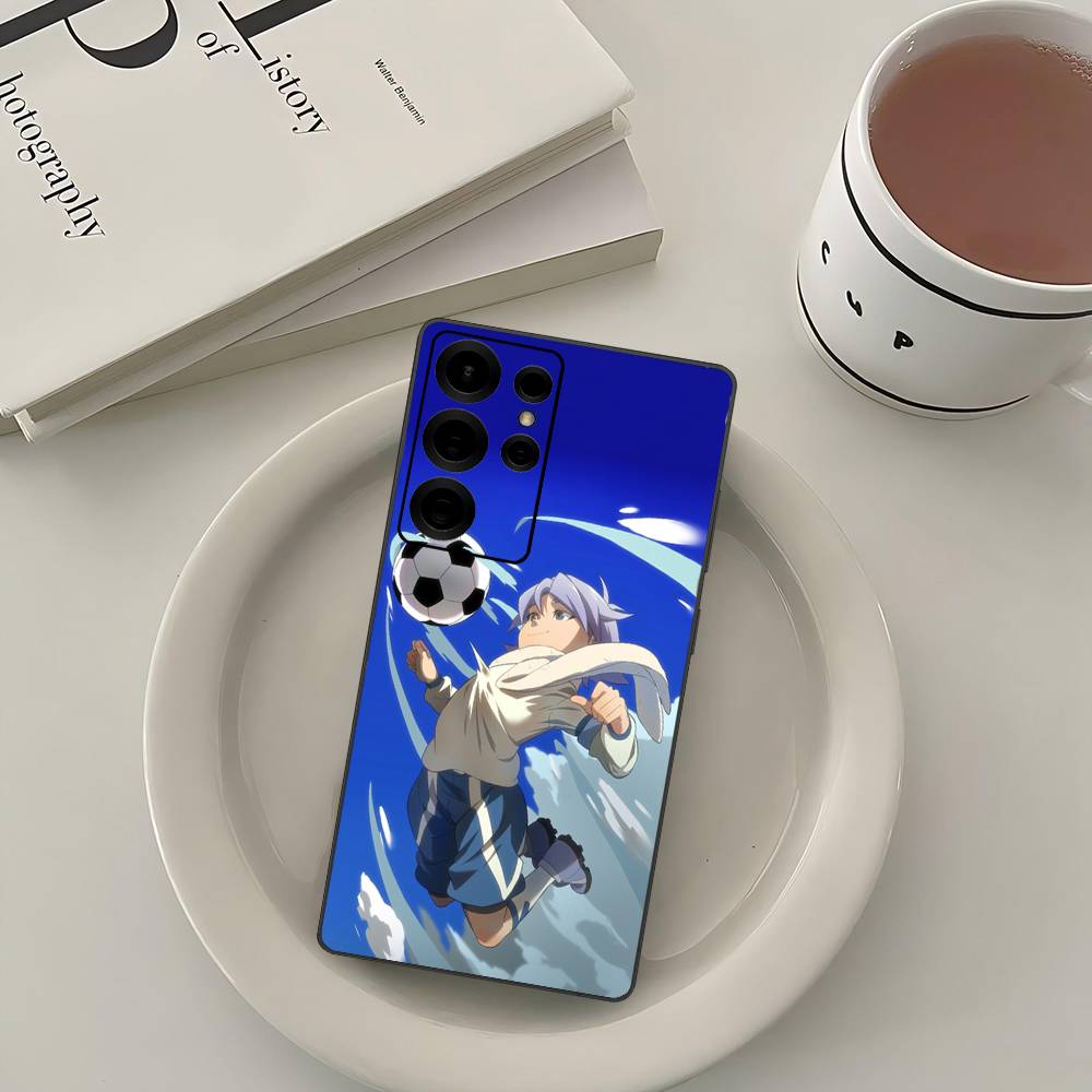 

Axel Blaze Firestorm Inazuma Eleven Anime Phone Case For Samsung S 24 fe 25 Ultra plus 20 lite 21 30 22 23 24 22 Ultra 5G Samsung S21