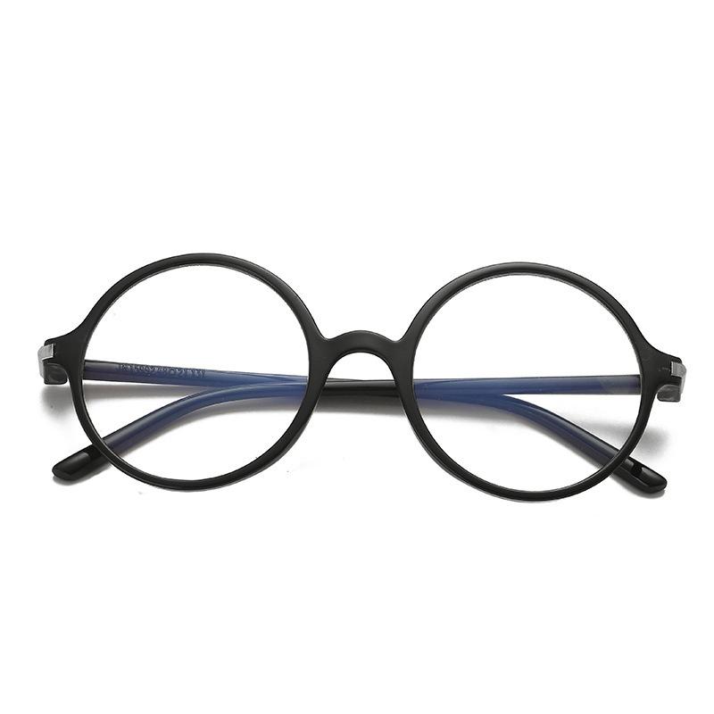 New Arrival Circular Plain Glasses Pc Frame Glasses Ultralight Men Women Fashion Eyewear for Male Female Ordinary Glasses