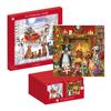 IG Design Square Pets Christmas Greetings Card (Pack of 10)