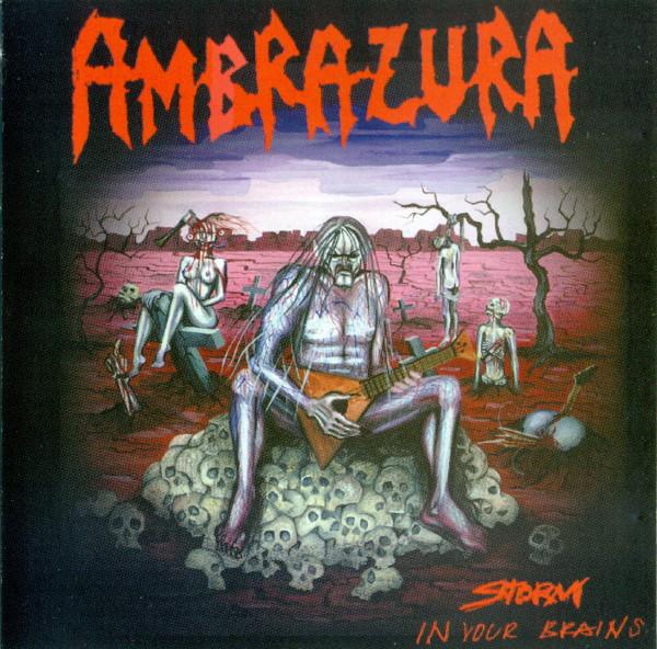 

CD AMBRAZURA - Storm In Your Brains SCP006 Stygian Crypt P 2003 Russia Rock Used