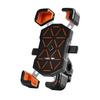 Universal Premium Bicycle and Motorcycle Mobile Holder - 360 ° Compatible with Iphone and Others 4.7-6.8" Mobile - Orange