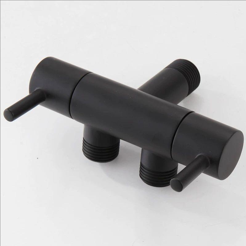 Chrome Bathroom Shower Bidet Sprayer Toilet Hand Spray Gold Brass Bidet Set Toilet Bidet Sprayer Self Cleaning Shower Black