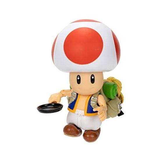San-ei Trading Super Mario Brothers Movie Action Figure Toad W6D8H10.5cm Miscellaneous TSM-04