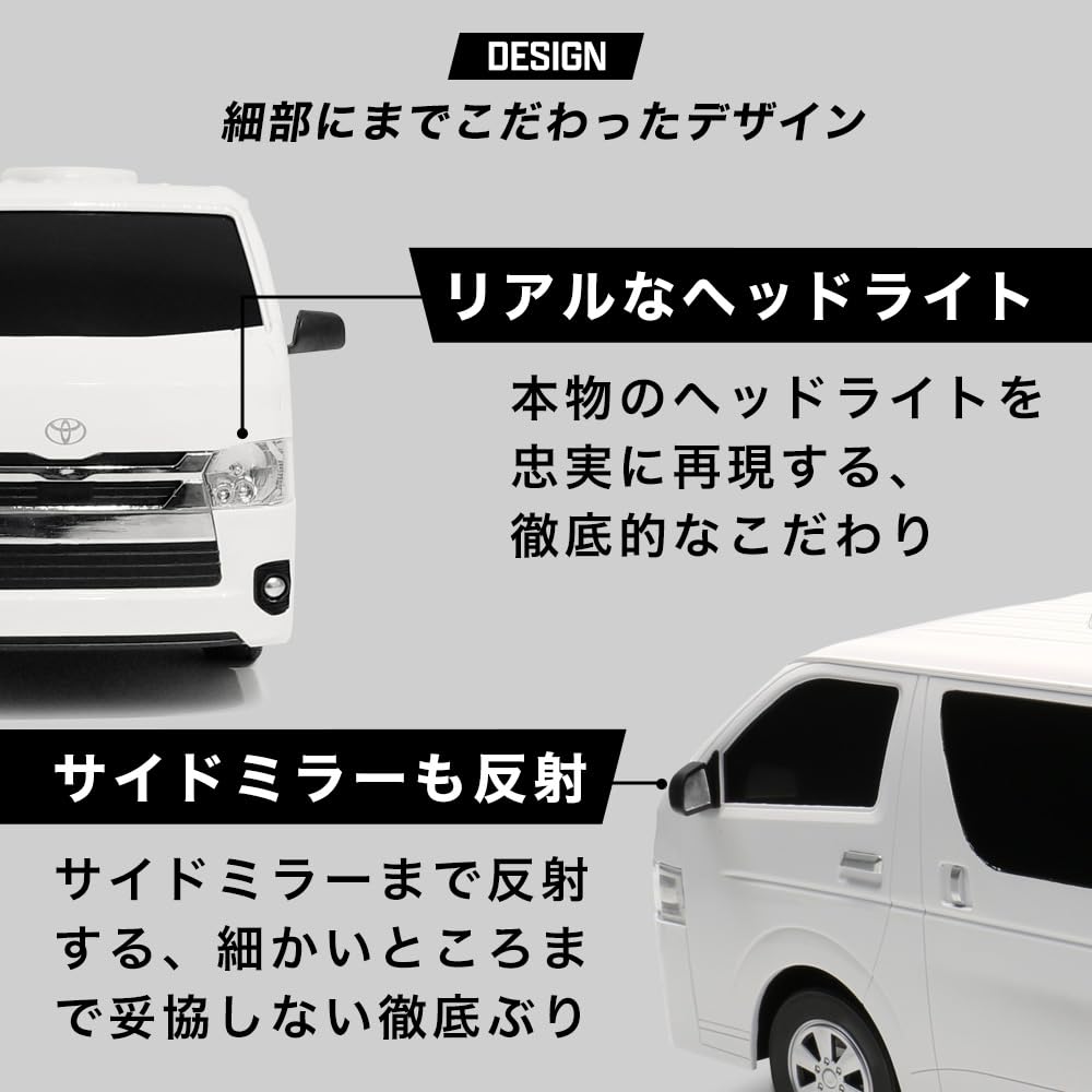 Taschentuchbox für Toyota Hiace (2. Generation) in Weiß