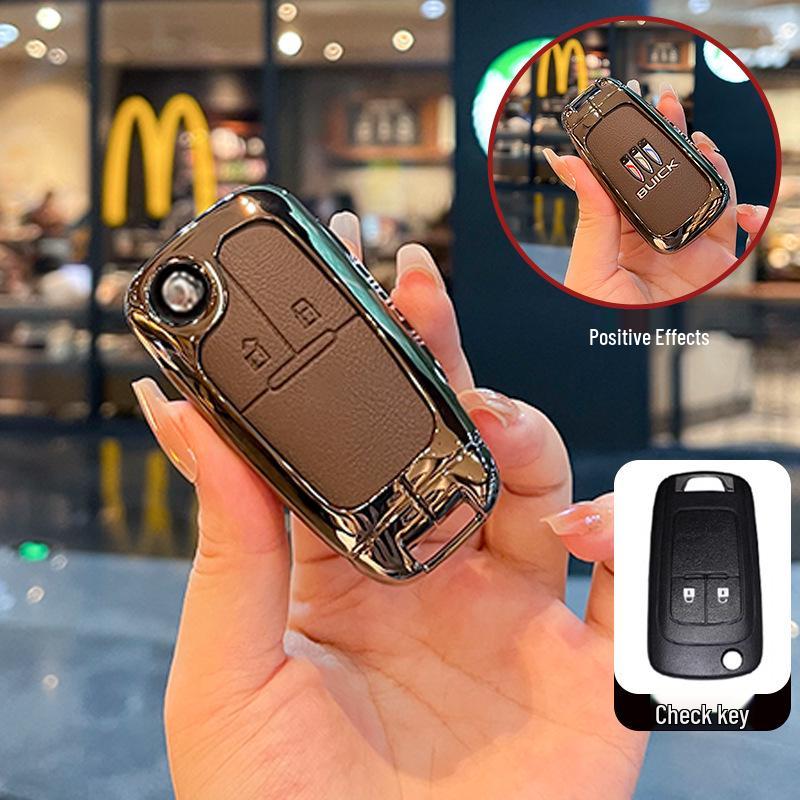 Folding Metal Key Case for Buick Excelle, Yue Lang 10-20 models