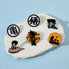 RiMan Creative Dragon Ball Metal Badge Somersault Cloud Wukong Alloy Oil Drop Brooch Accessories Pin Decoration
