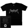 Kaiser Logo Hymnen Australientour S M XL T-Shirt Black Metal T-Shirt