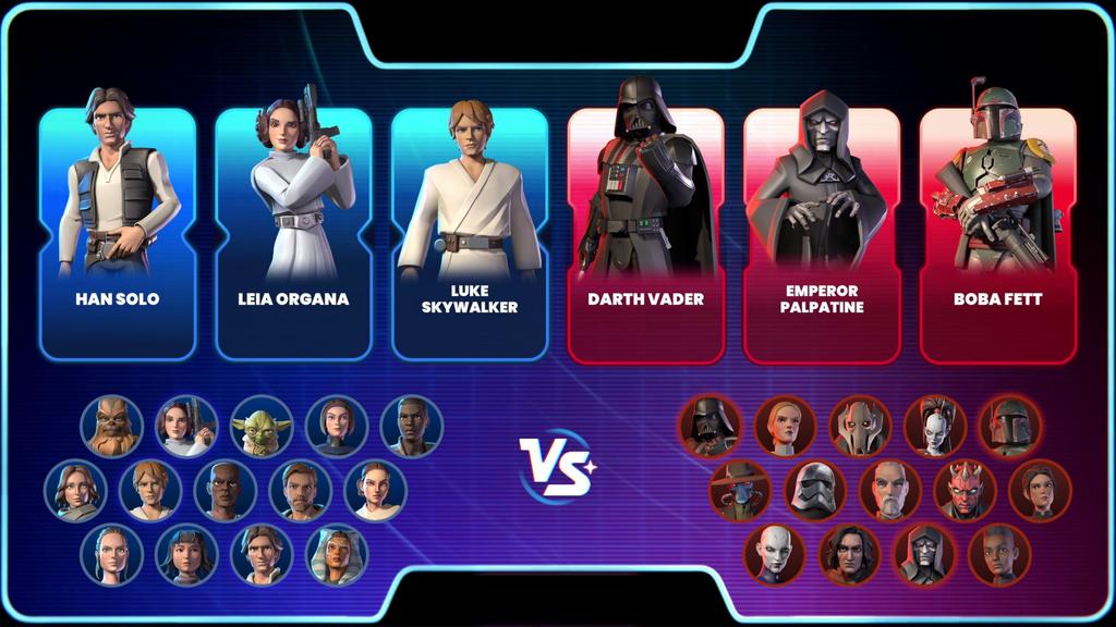 Star Wars Heroes vs Villains Switch MONOPOLY -