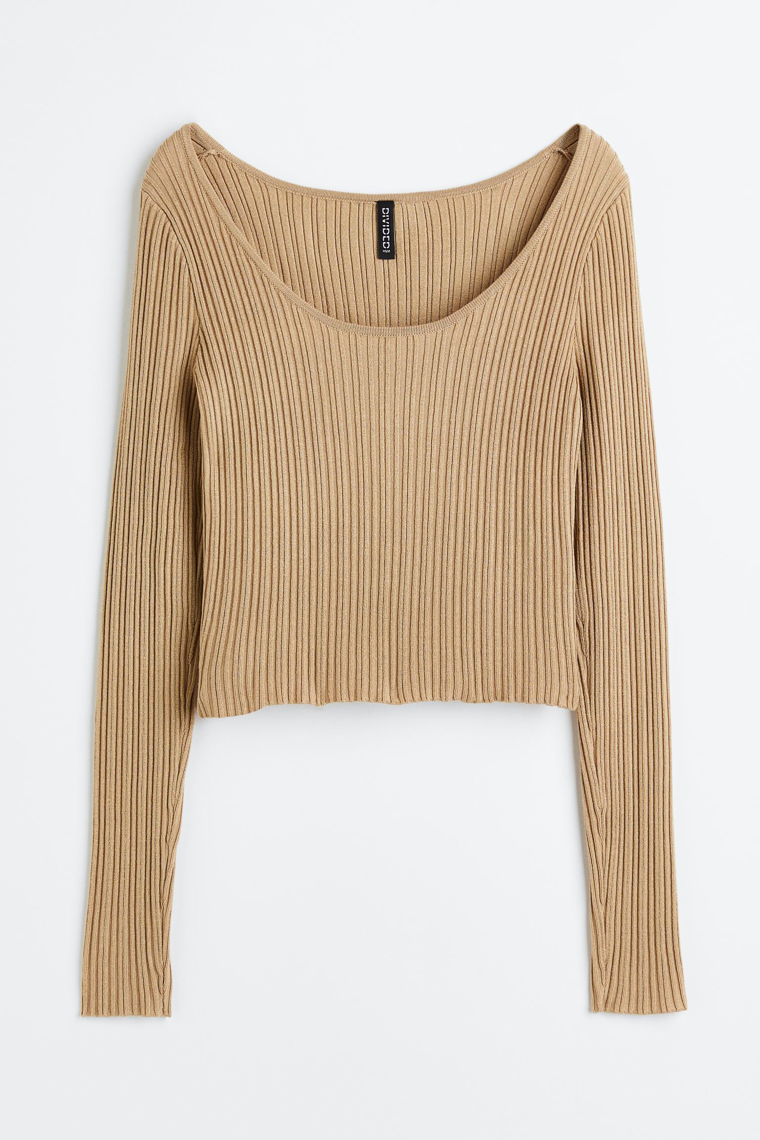 

Вязаный топ