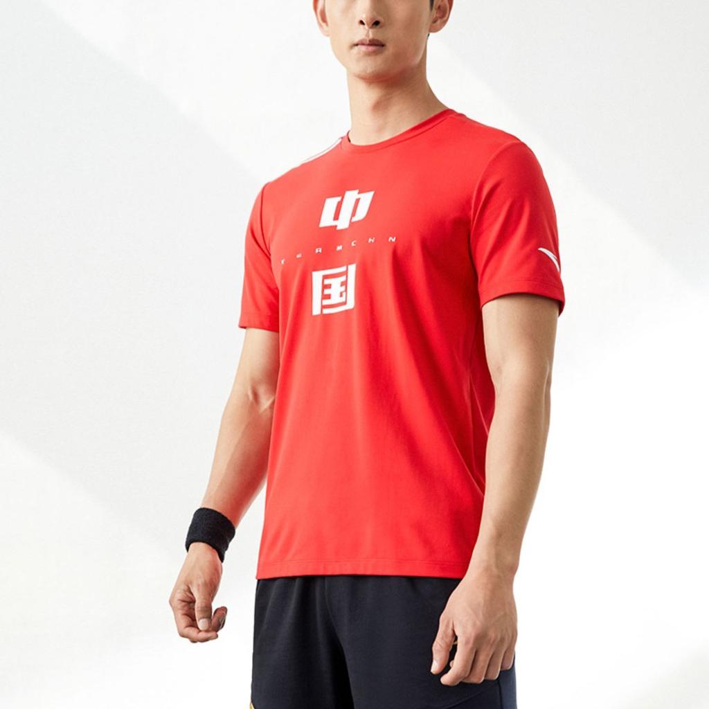 Anta China Ice And Snow Sports Round Neck T-Shirt Men Tops Red 152227167-2