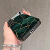 Coque de téléphone en verre motif marbre vert pour Samsung pour galaxy S26 S25 S24 S23 S22 S21 S20 FE Ultra Plus 5G coque arrière anti-chute