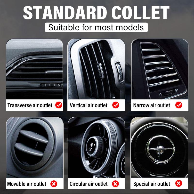 Gravity Car Phone Holder for Car Phone Holder Air Vent Clip Car Styling For Mercedes Benz AMG GLE GLS GLC CLA GLB ML C500 C200 C300 W204 W206 W205