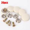 Car Roof Fixing Buckles Screw Set Interior Ceiling Headliner Cloth Repair Screw Cap Pu Rivets Retainer Buckle Accessories