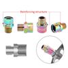 1 Pair Alloy Pedal Extender 16MM 9/16 Bicycle Pedal Extension Bolts Stable Lightweight Bike Pedal Axle Extenders Road Bicycle